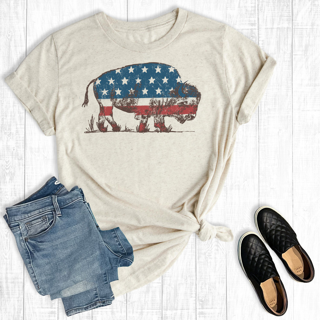 4th Of July American Buffalo