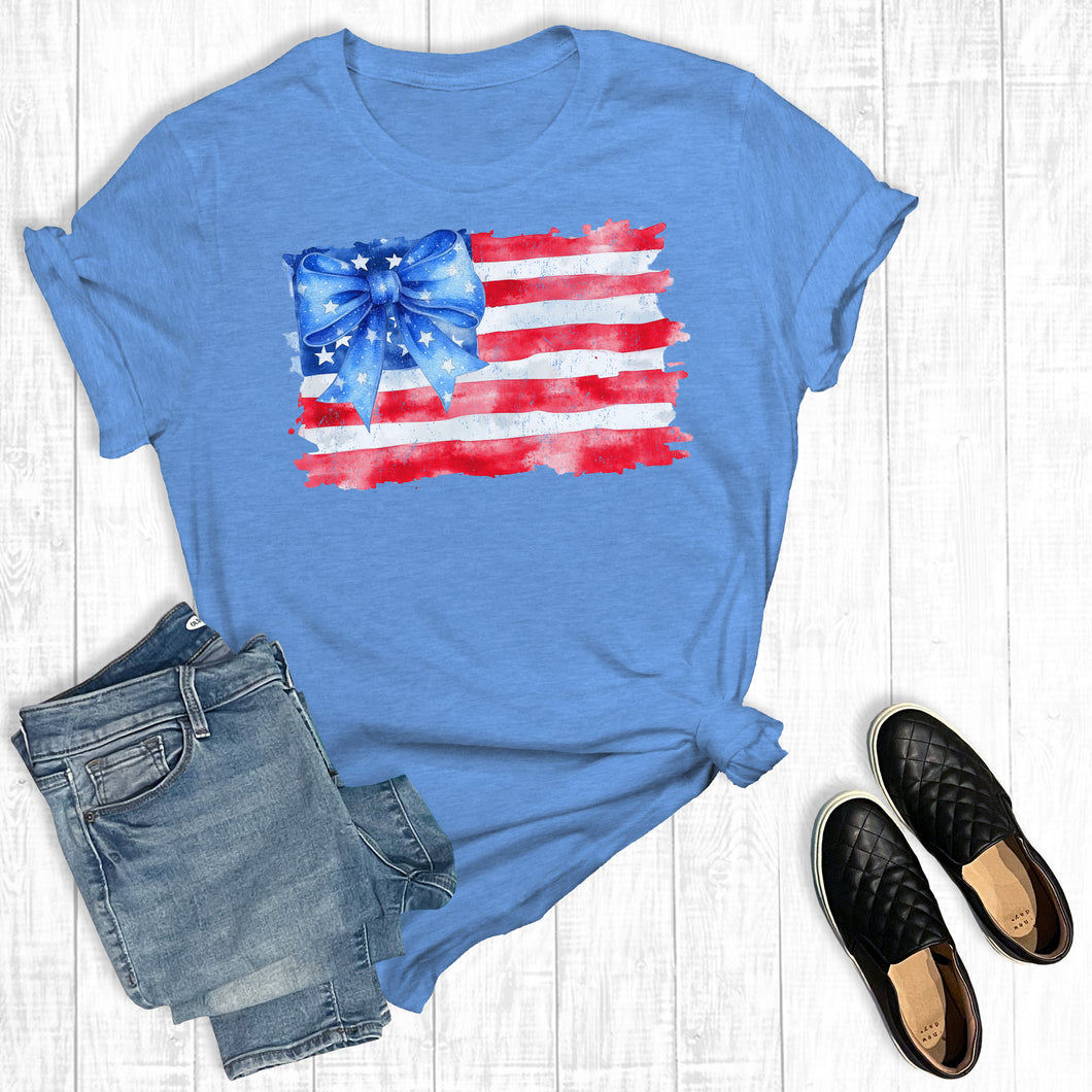 4th Of July Coquette American Flag