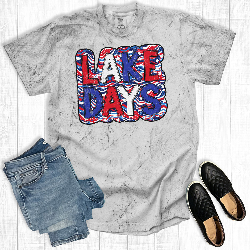 4th Of July Lake Days Comfort Colors