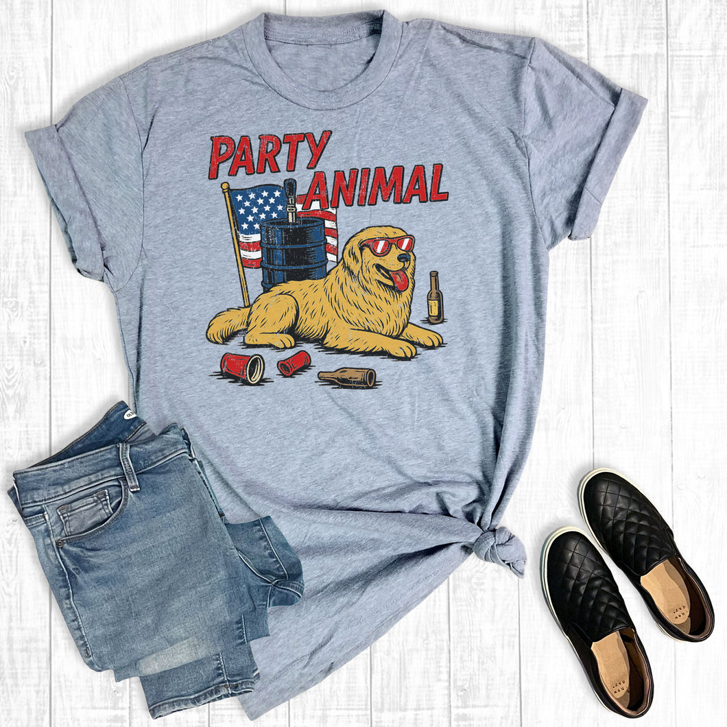4th of July Patriotic Party Animal