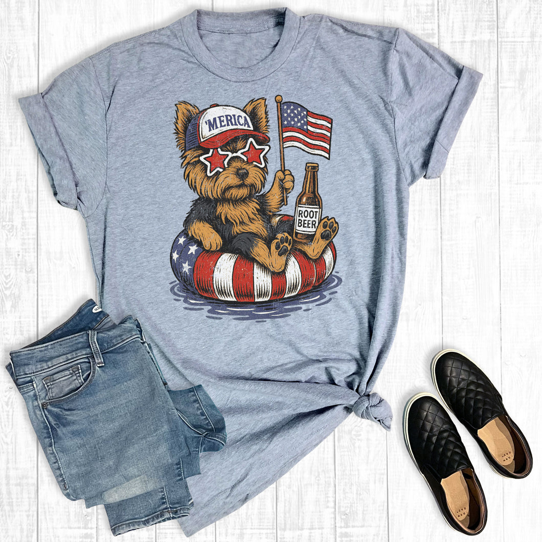 4th of July Patriotic Yorkie