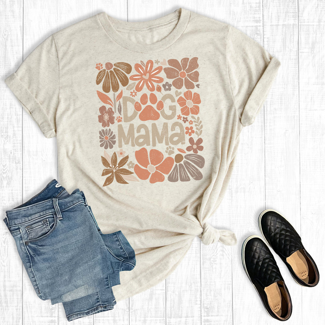 Boho Floral Dog Mama