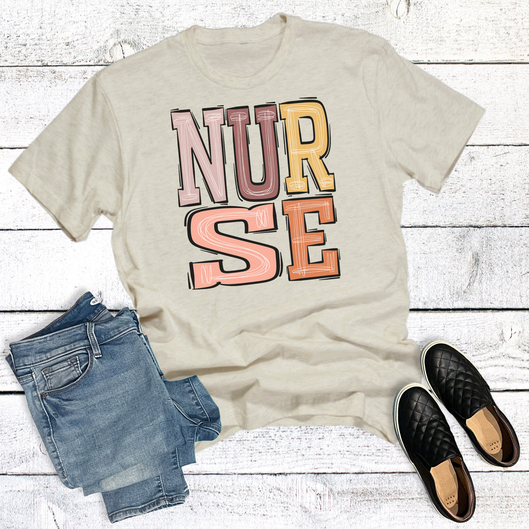 Boho Stacked Nurse