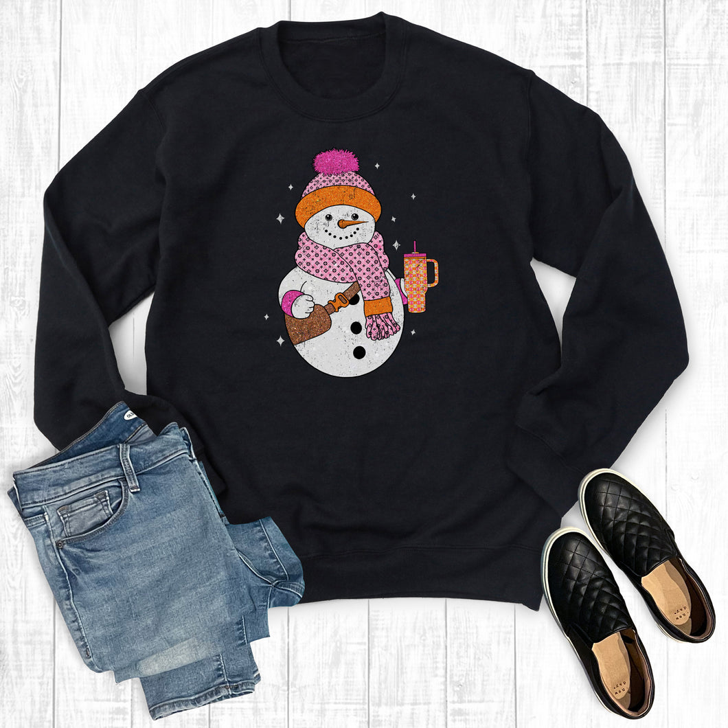 Bougie Christmas Snowman Sweatshirt