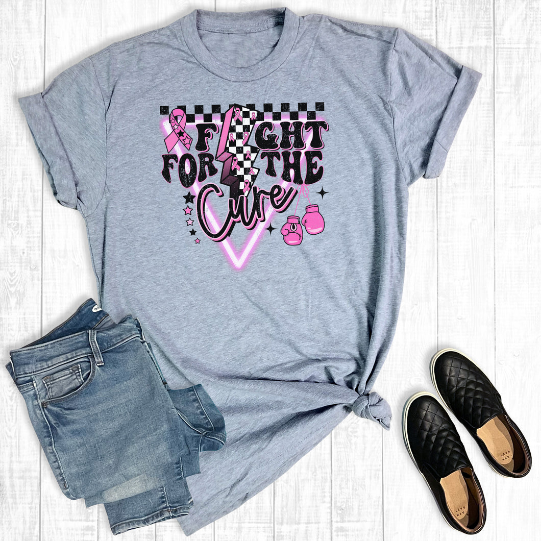 Breast Cancer Fight For The Cure Checkered
