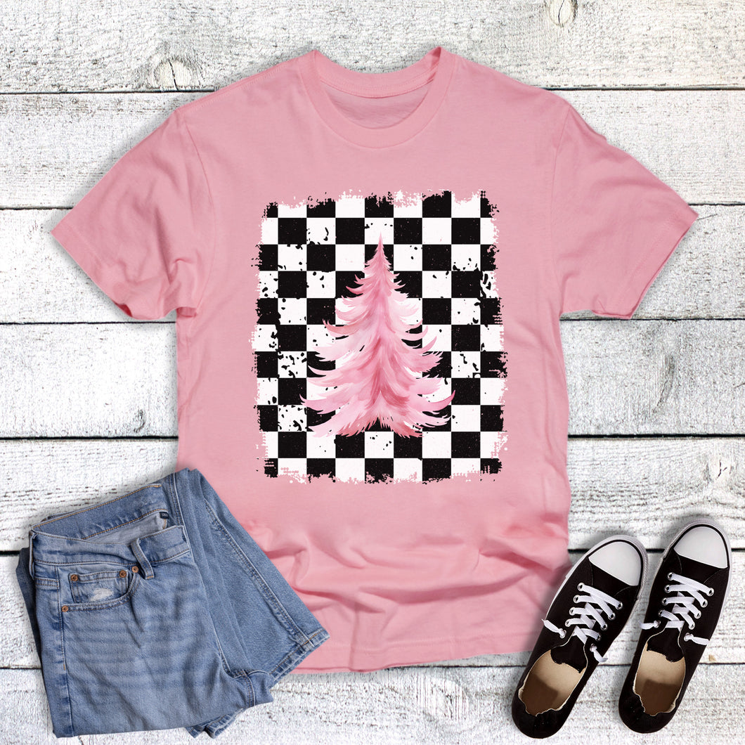 Christmas Check Whimsical Tree