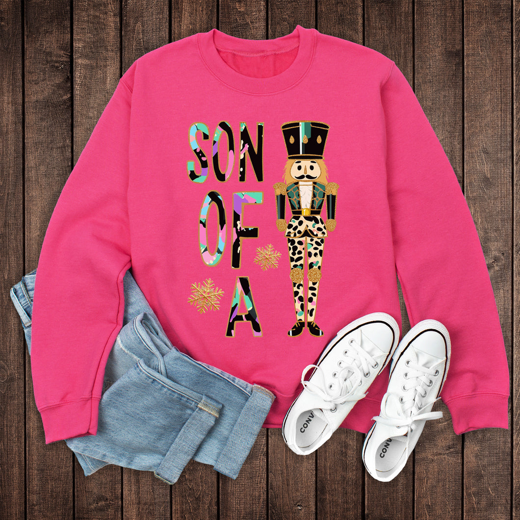 Christmas Funny Son of a Nutcracker Sweatshirt