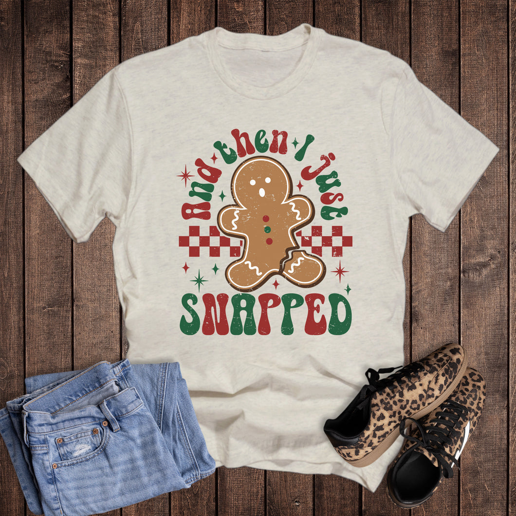 Christmas Gingerbread Snapped