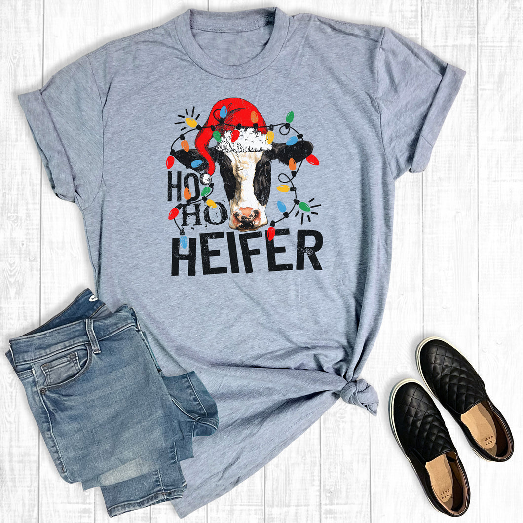 Western Christmas Ho Ho Heifer