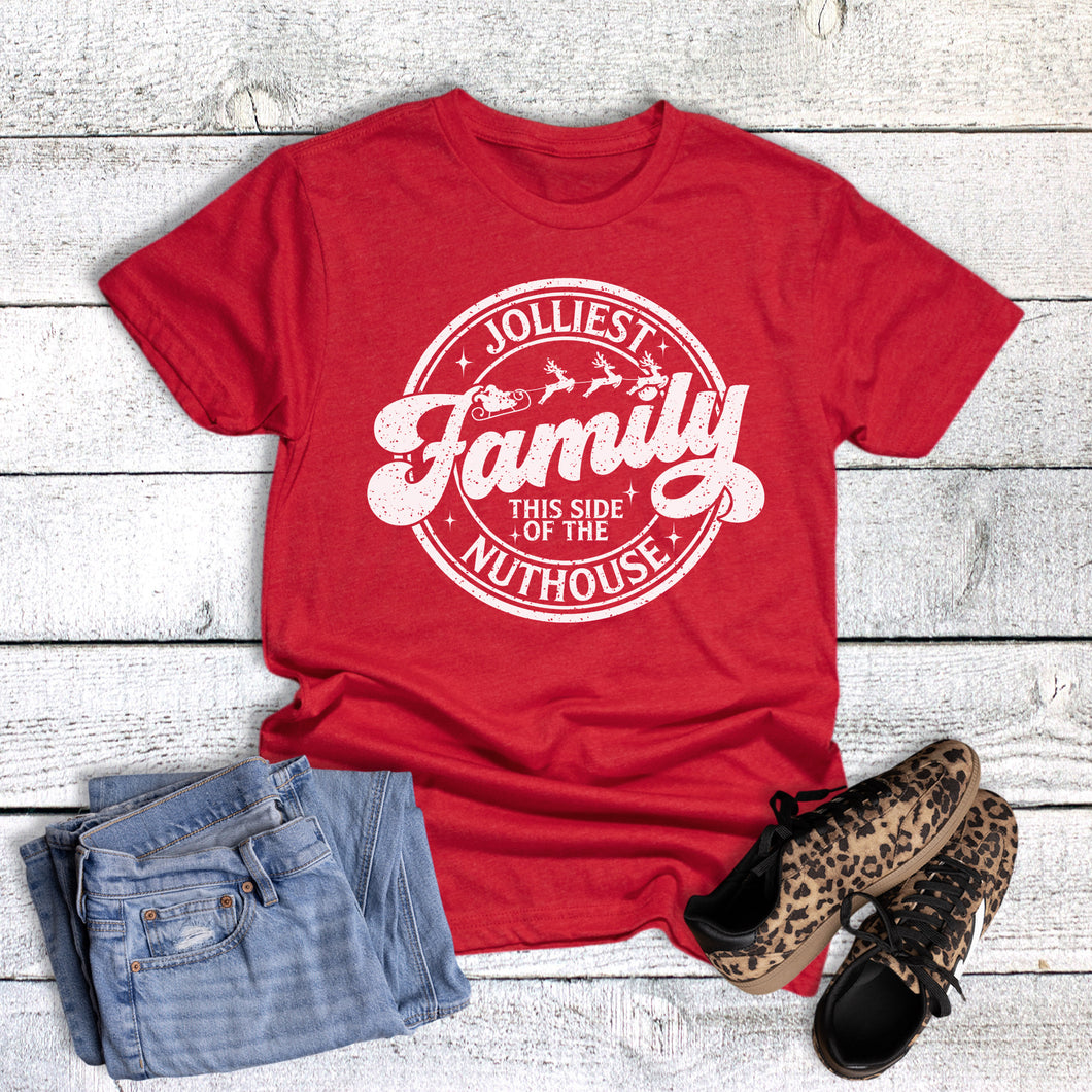 Christmas Jolliest Family This Side of the Nuthouse