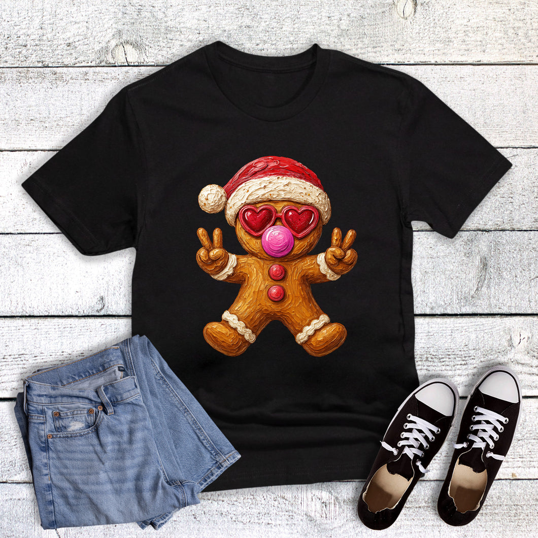 Christmas Santa Peace Gingerbread