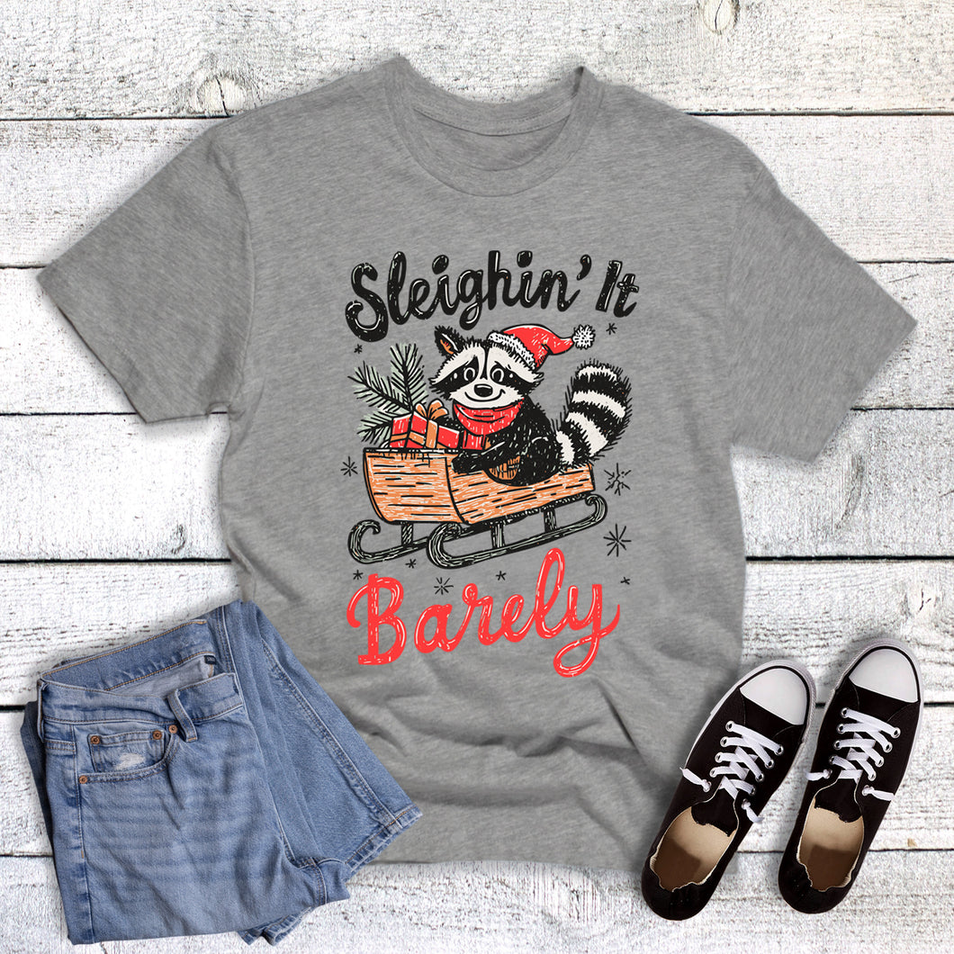 Christmas Sleighin' It Barely