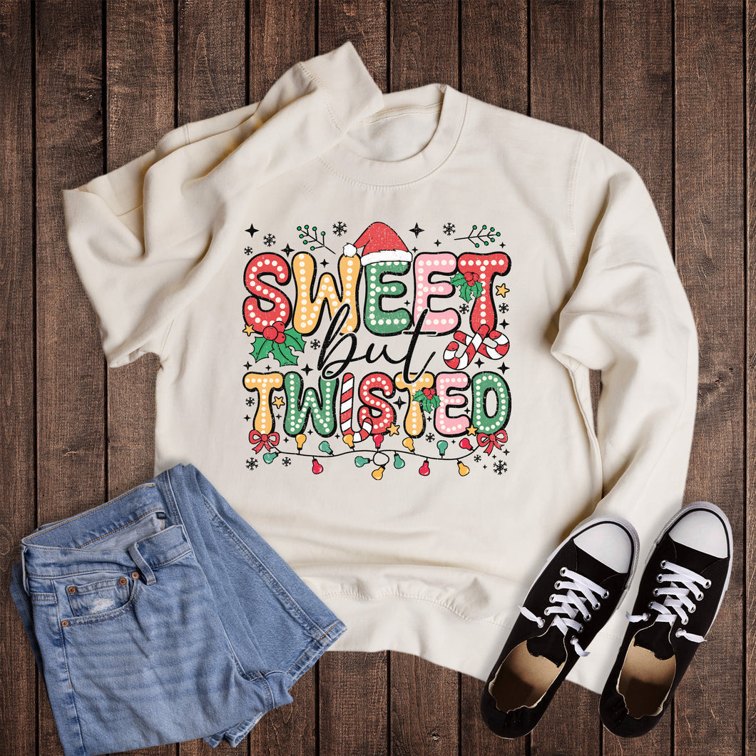 Christmas Sweet but Twisted Sweatshirt