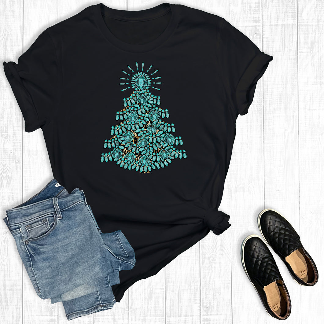 Christmas Turquoise Tree