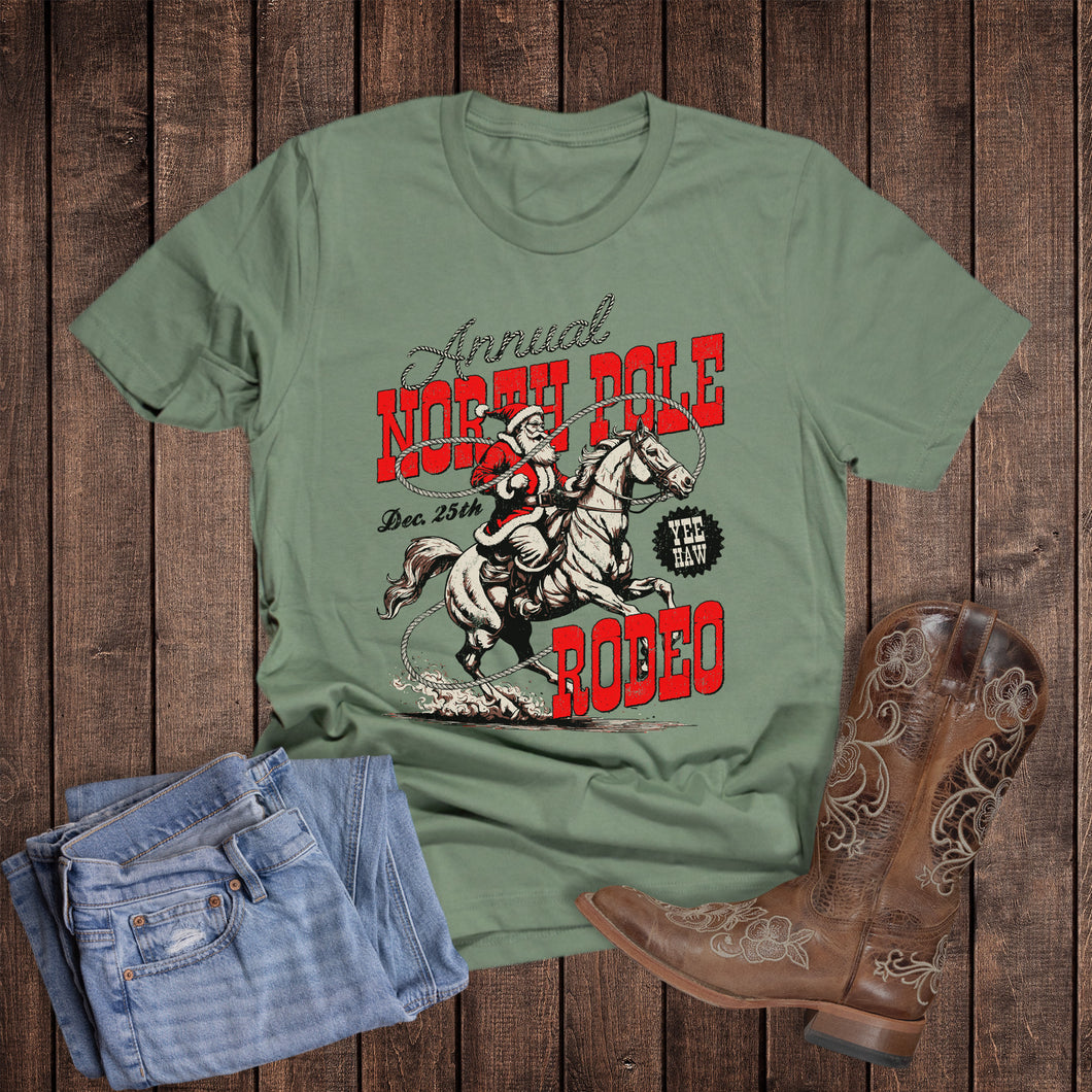 Christmas Western North Pole Rodeo