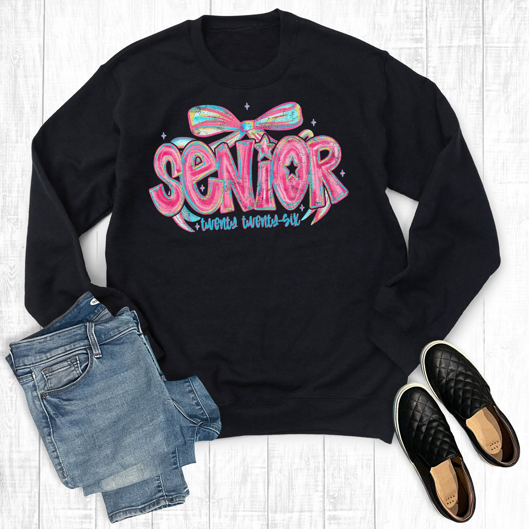 Coquette Senior 2026 Sweatshirt