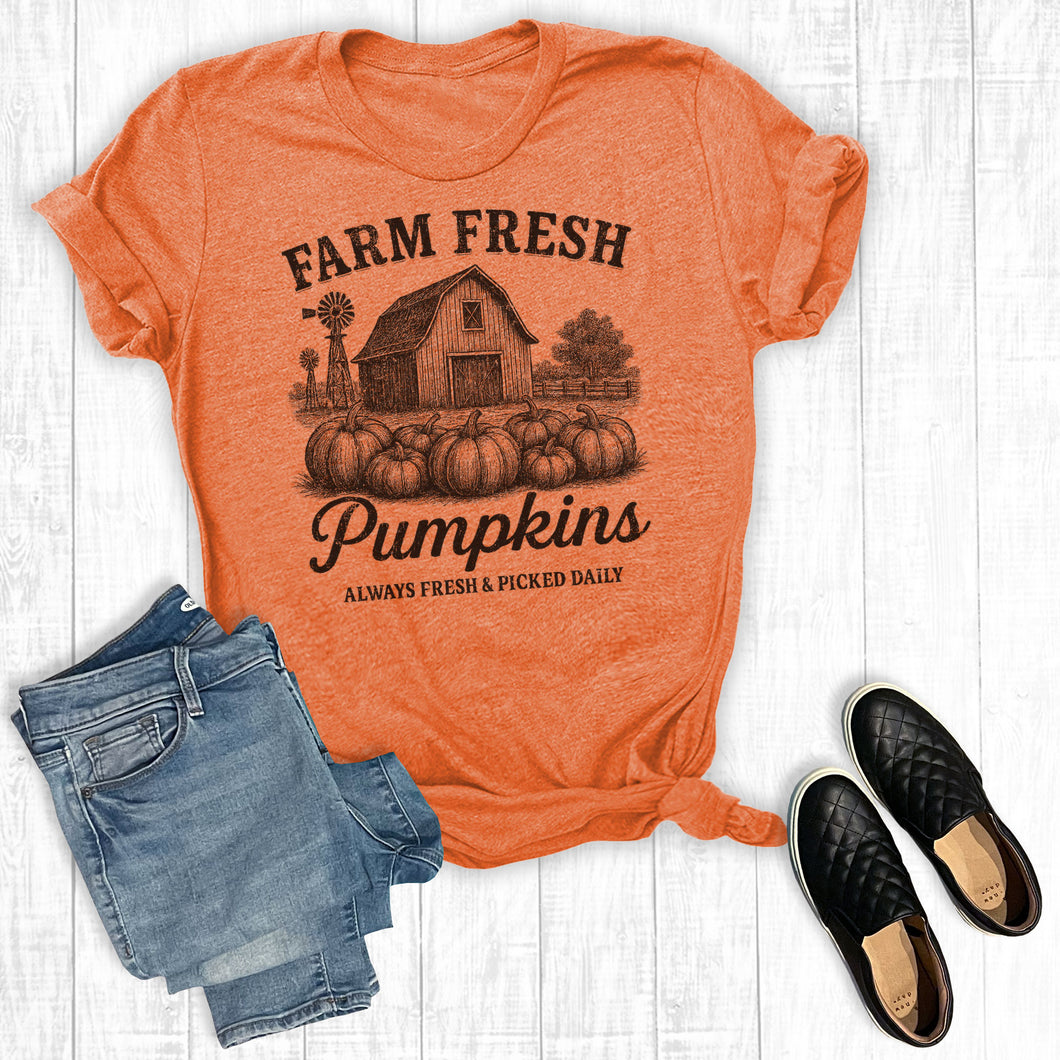 Fall Farm Fresh Pumpkins
