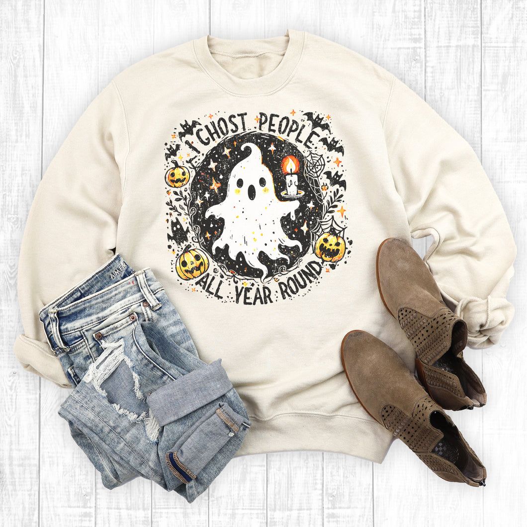 Fall I Ghost People All Year Round Sweatshirt