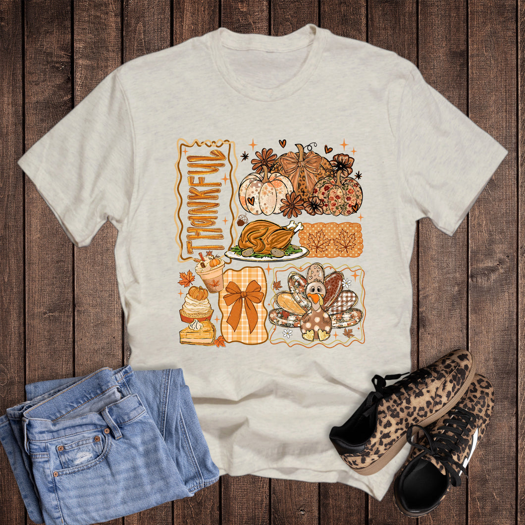 Fall Thankful Thanksgiving Collage