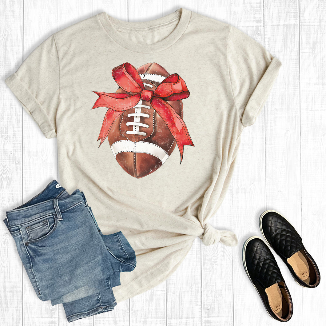 Football Coquette Bow