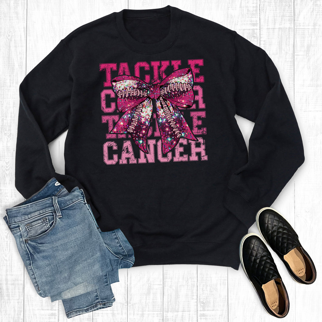 Football Tackle Breast Cancer Sweatshirt