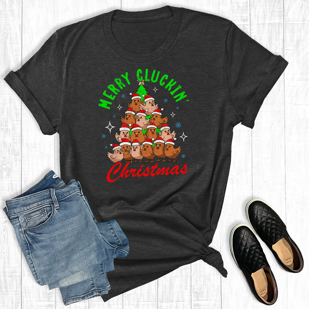 Funny Merry Cluckin Christmas