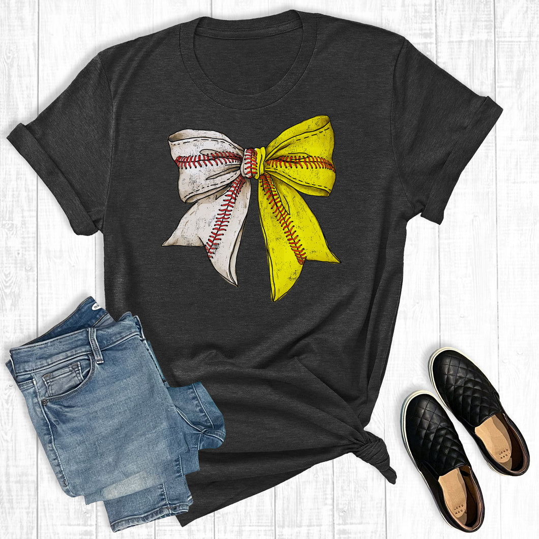 Game Day Baseball Softball Bow