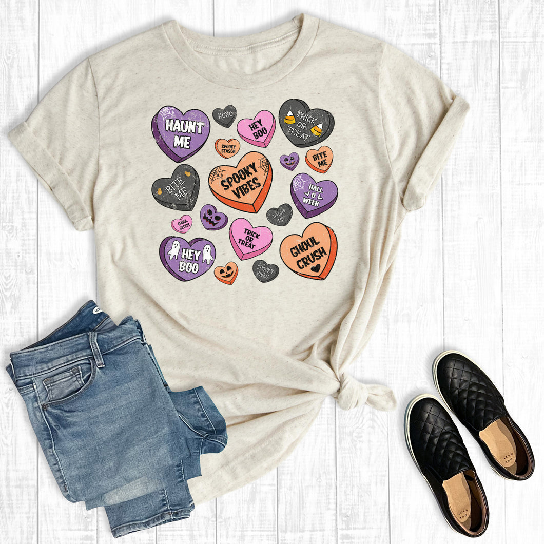 Halloween Fall Candy Hearts