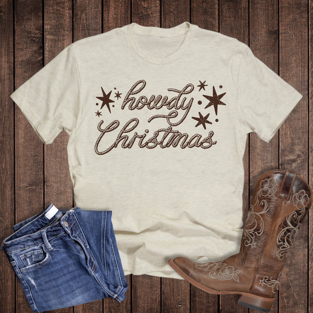Howdy Christmas Rope Stars