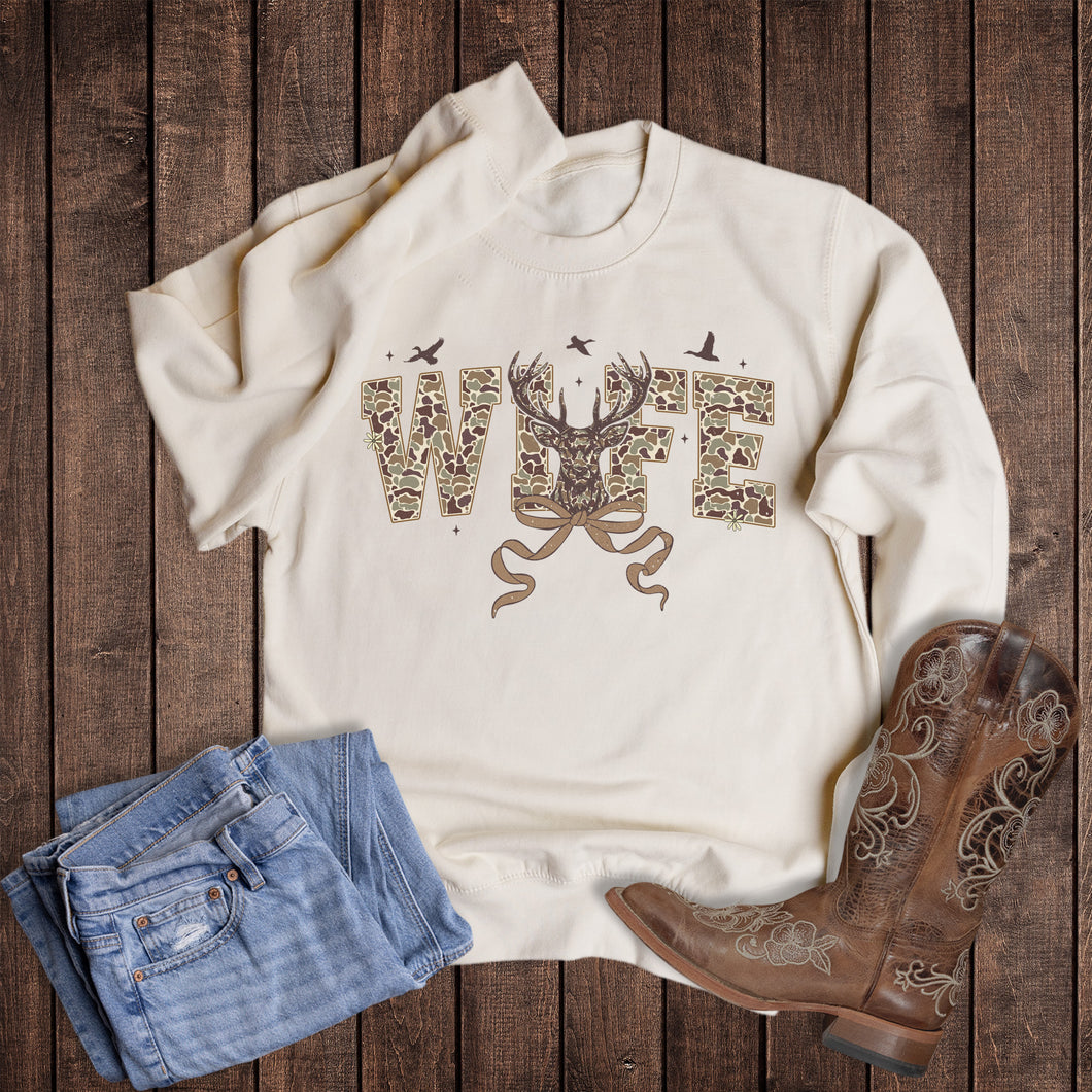 Hunting Deer Wife Sweatshirt