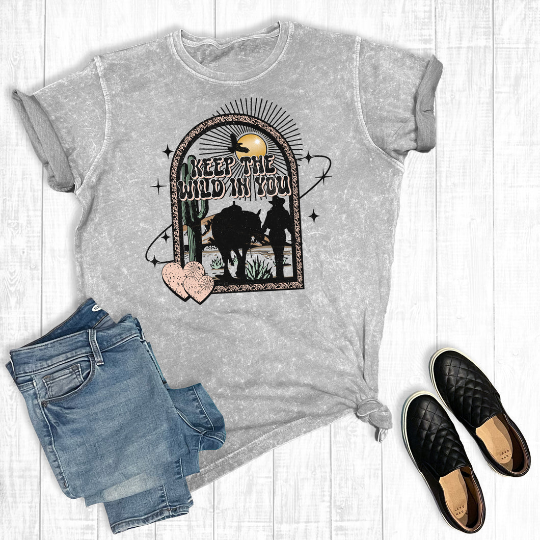 Western Keep The Wild In You Mineral Wash