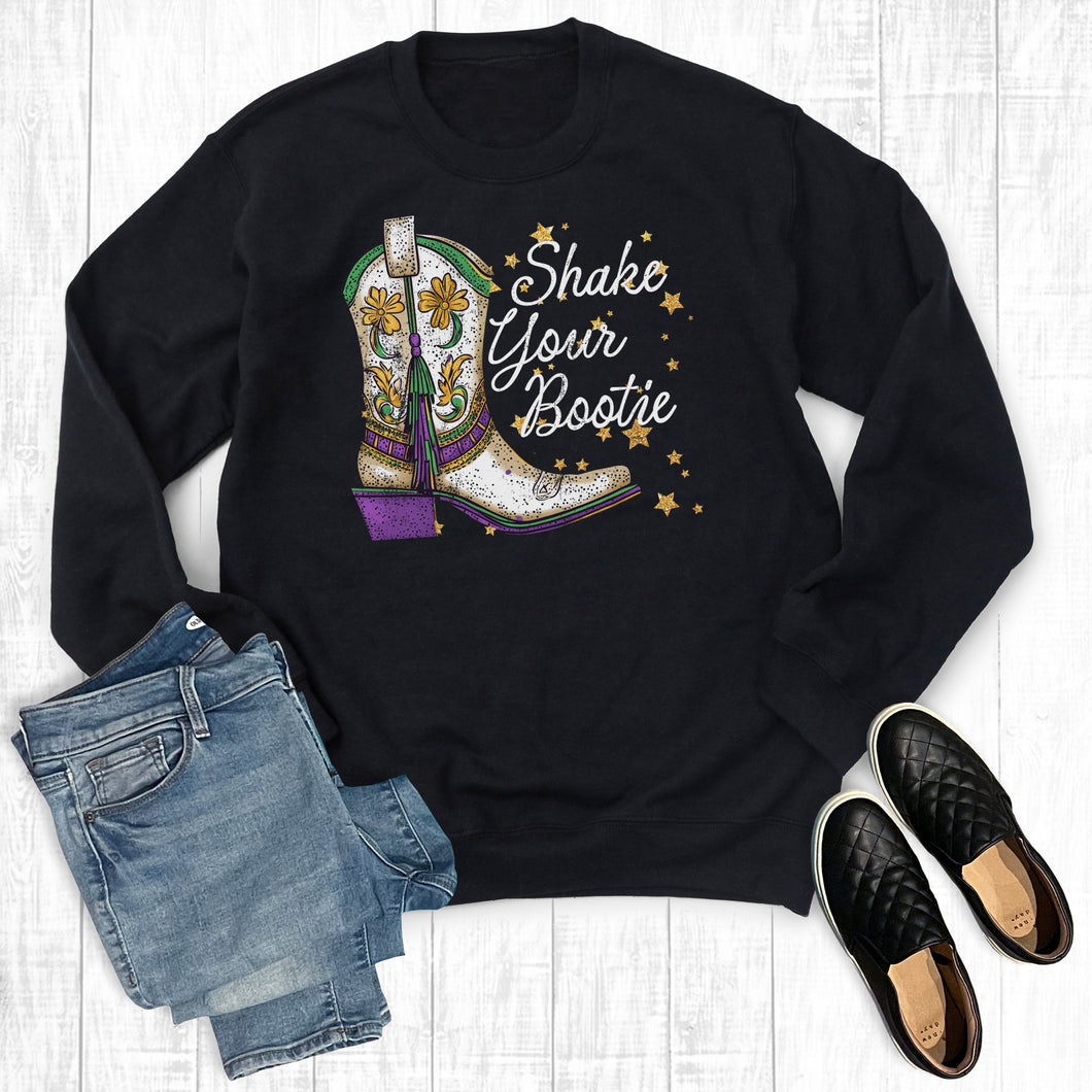 Mardi Gras Shake Your Booty Sweatshirt