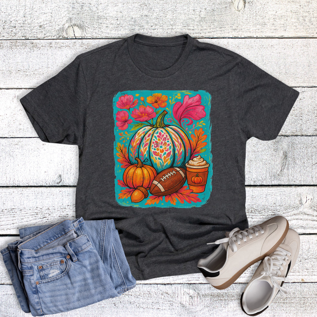 Pumpkin Football Coffee