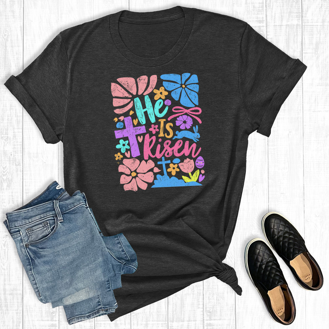 Retro Boho Easter He Is Risen