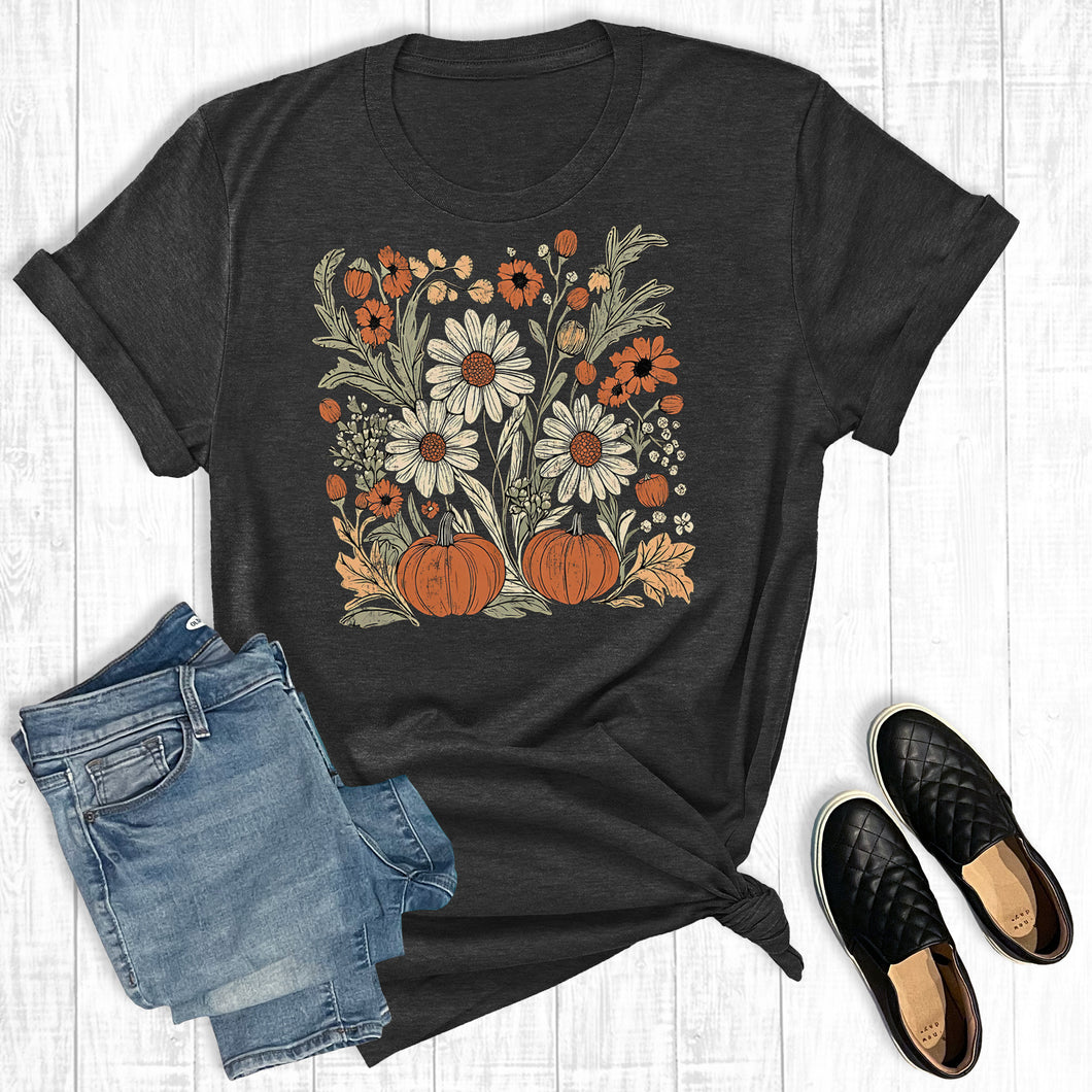 Retro Boho Floral Fall