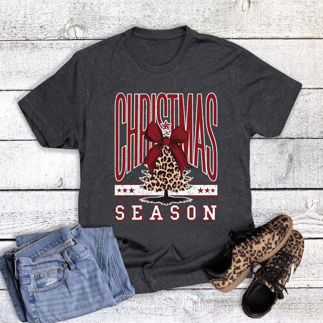 Retro Cheetah Christmas Season