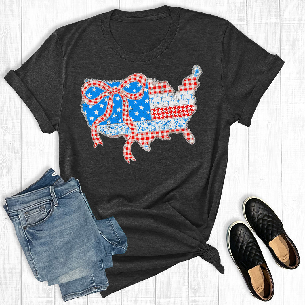 Retro Coquette Quilted 4th of July
