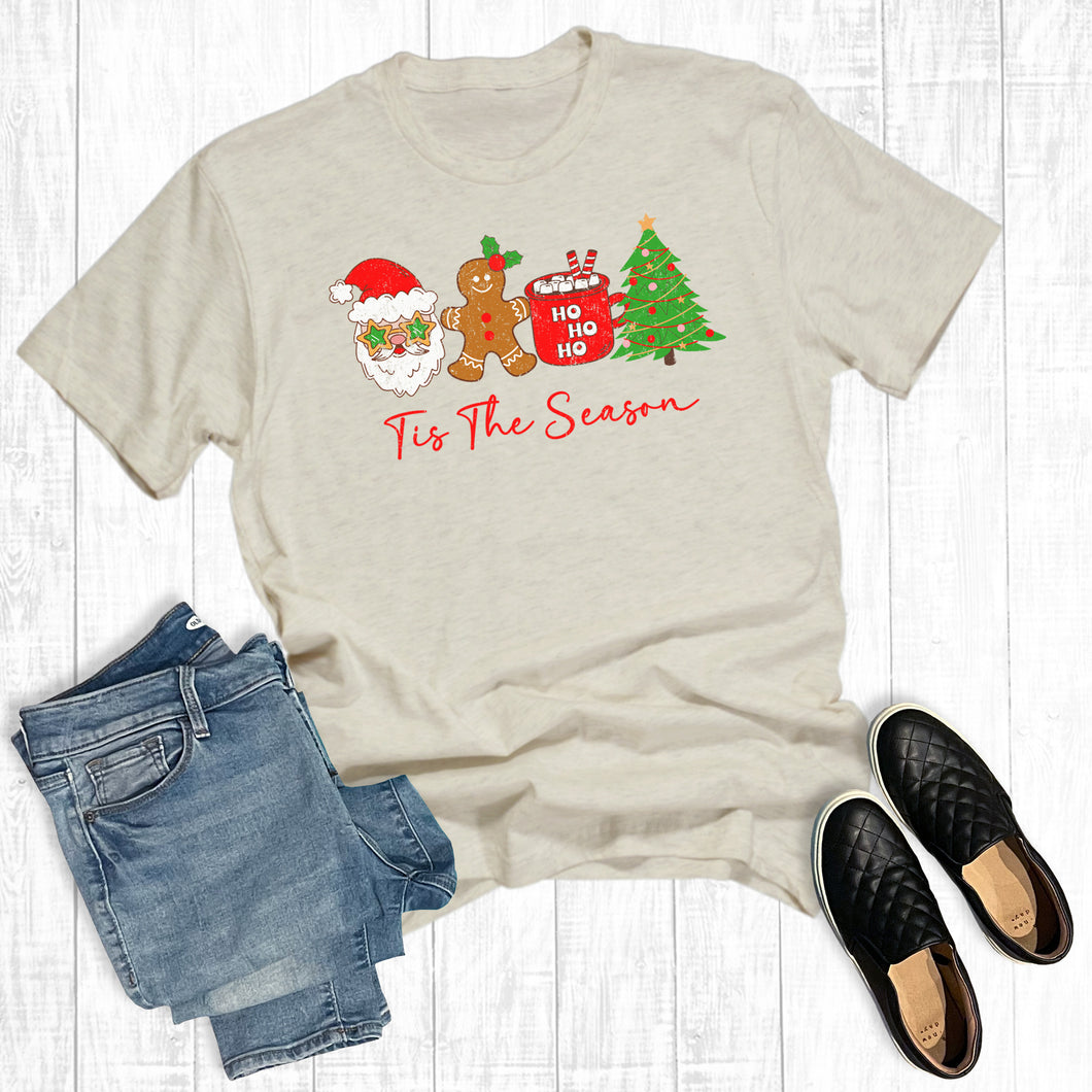 Retro Hot Gingerbread Man Tis the Season