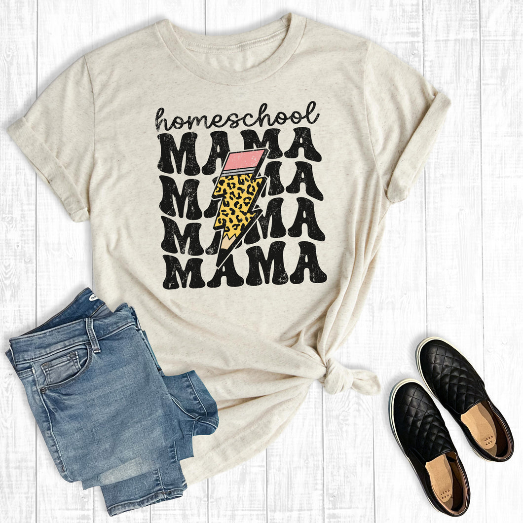 Retro Lightning Homeschool Mama