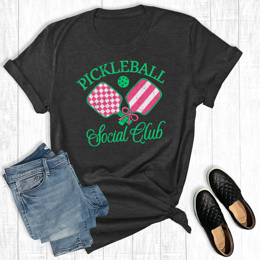 Retro Preppy Pickleball Social Club