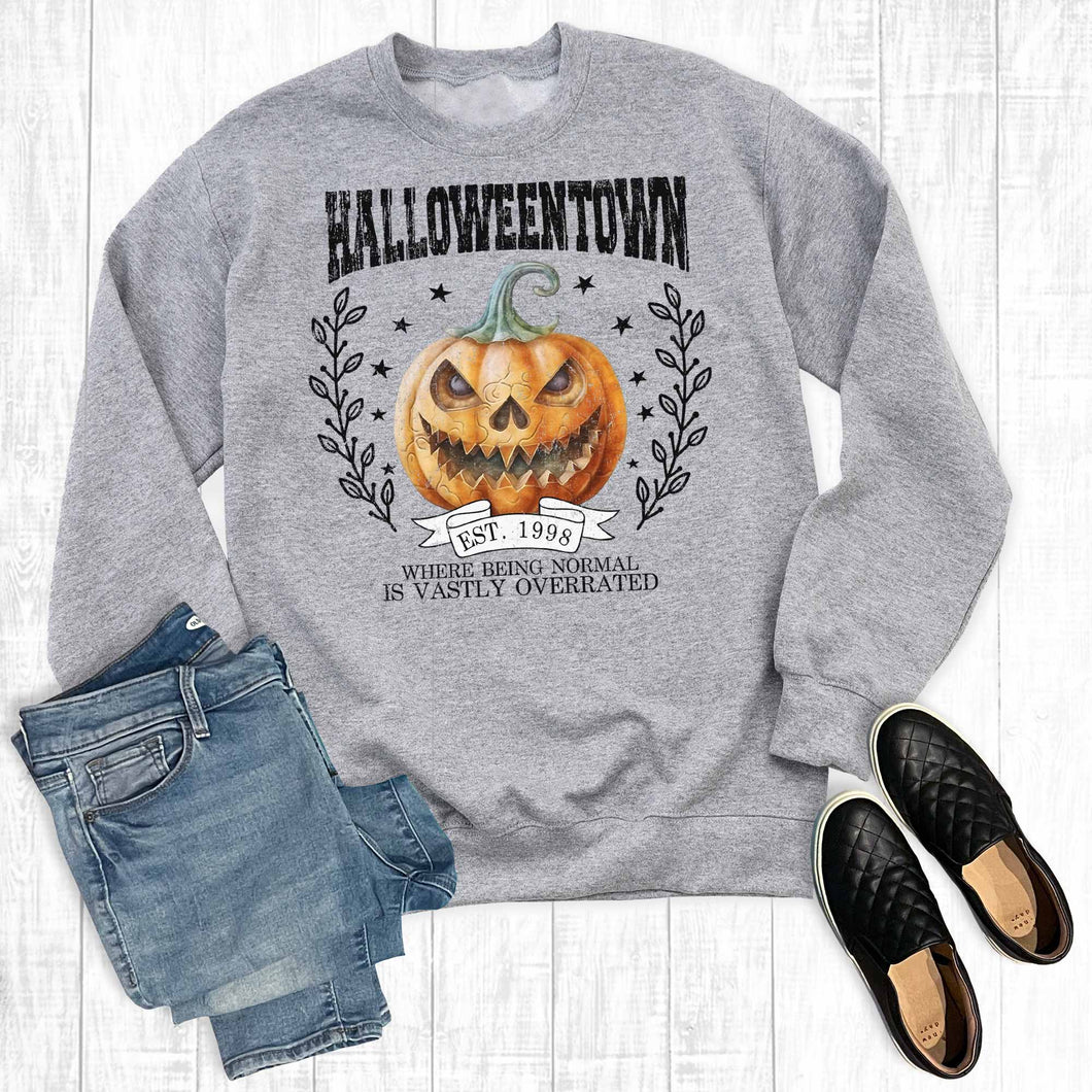 Retro Pumpkin Halloweentown Sweatshirt