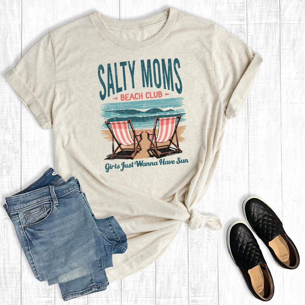 Retro Salty Moms Beach Club