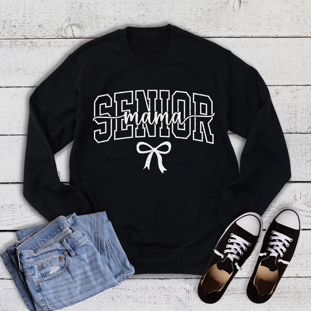 Senior Mama Bow Sweatshirt