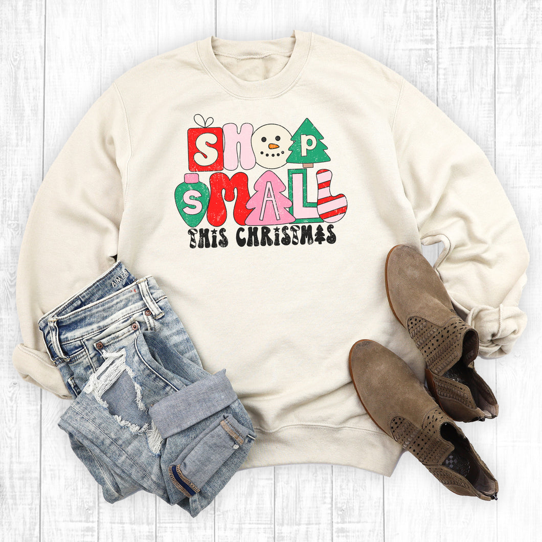 Shop Small This Christmas Sweatshirt