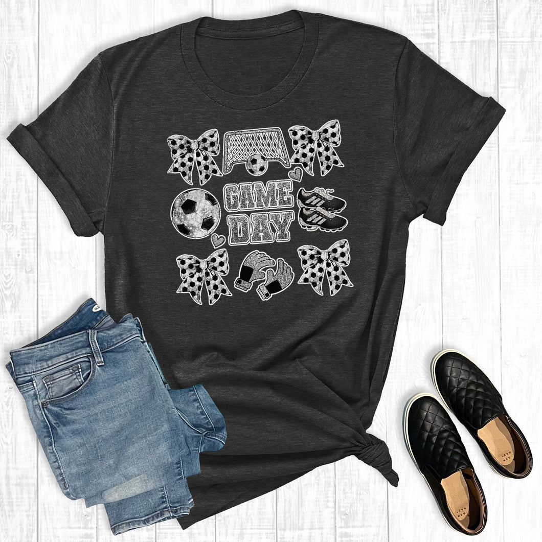 Soccer Gameday Coquette Collage