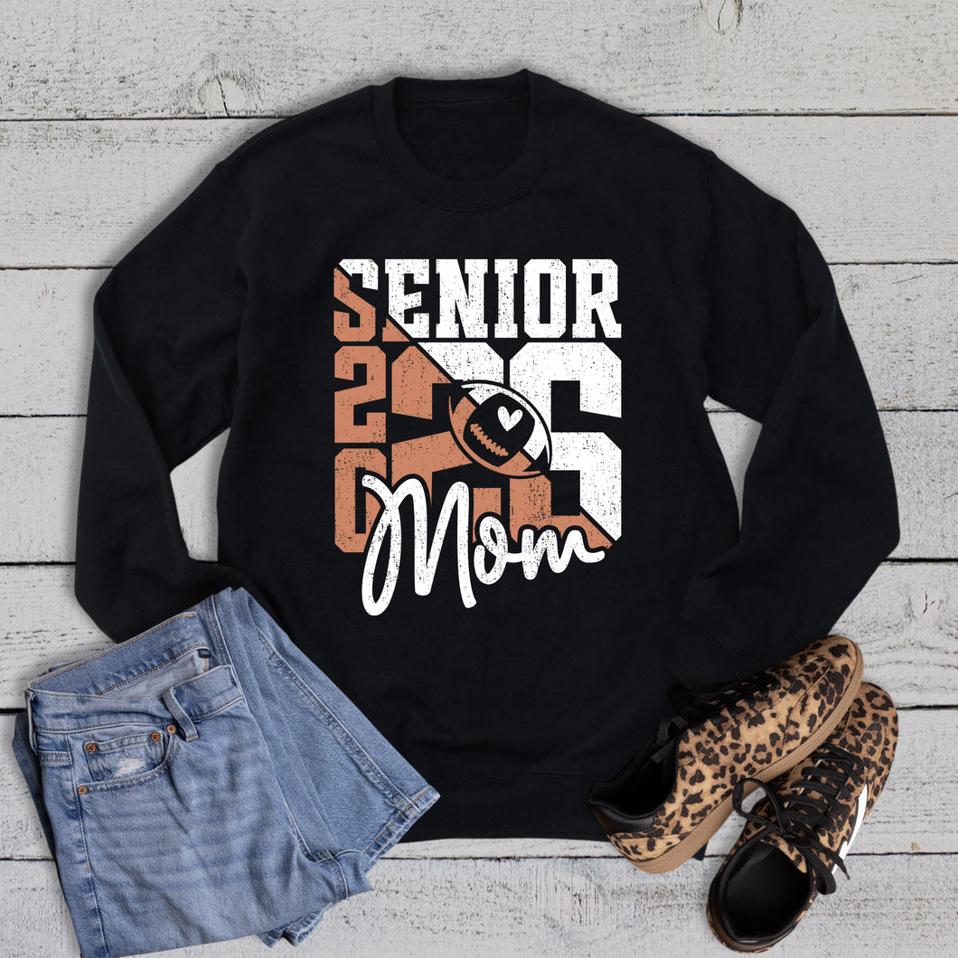 Split Senior Football Mom 2026 Sweatshirt