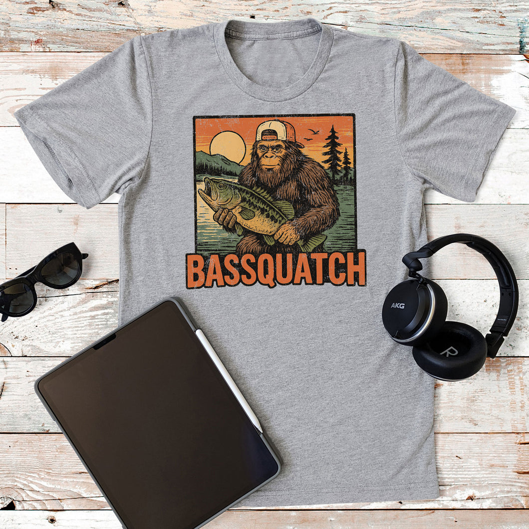 Summer Funny Big Foot Bass Fishing