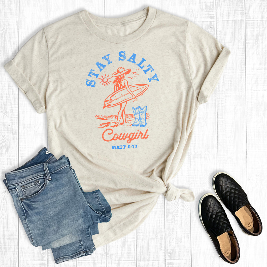 Summer Western Stay Salty Cowgirl