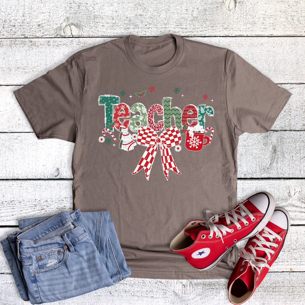 Teacher Christmas Bow
