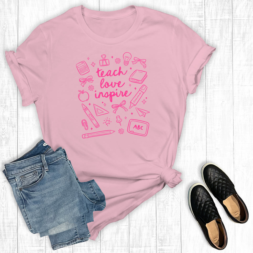 Teacher Collage Teach Love Inspire